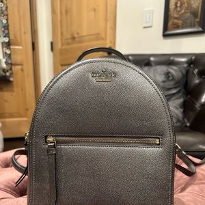 Kate spade small black backpack